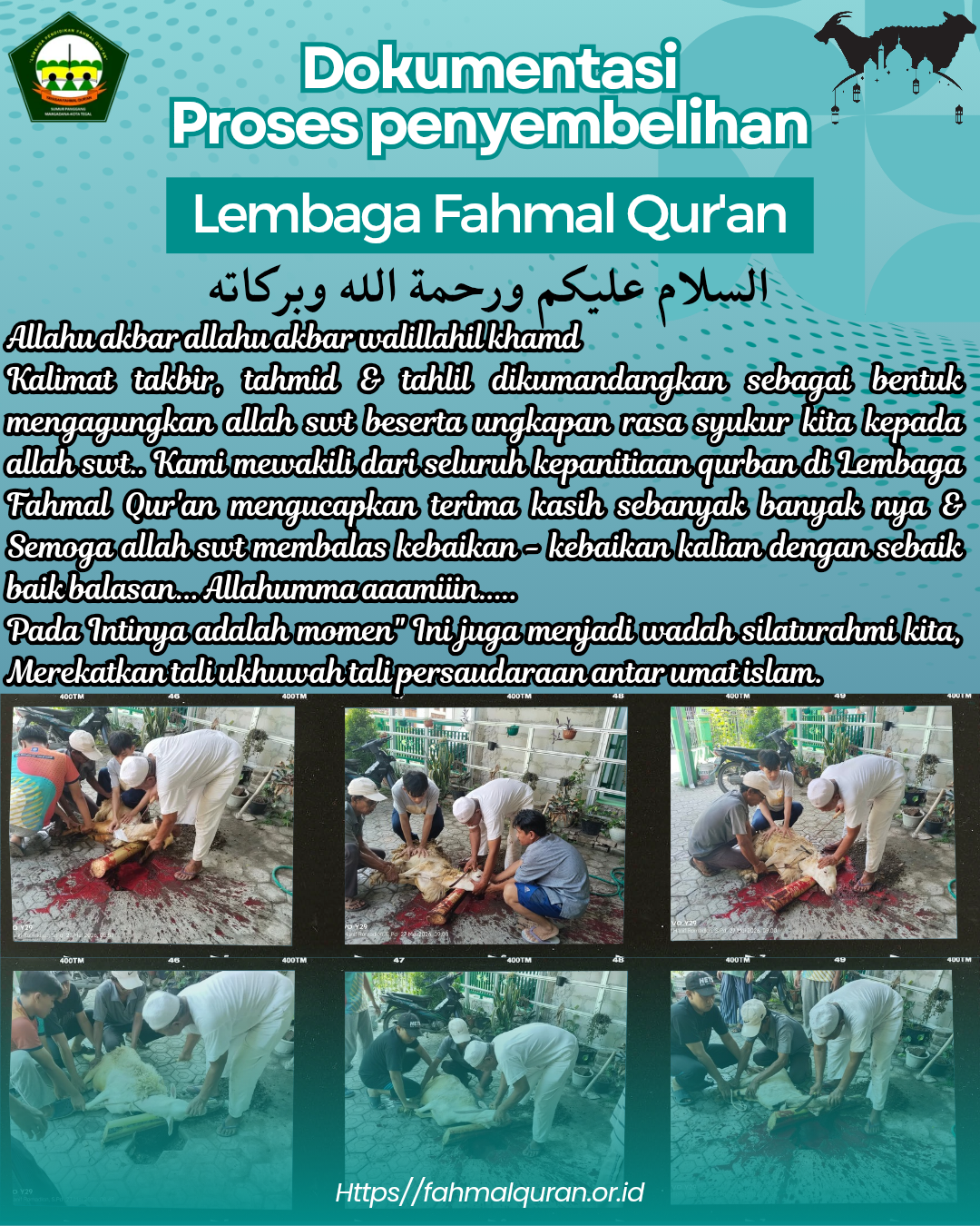 Dokumentasi Qurban Idul Adha 1447 Hijriyah
